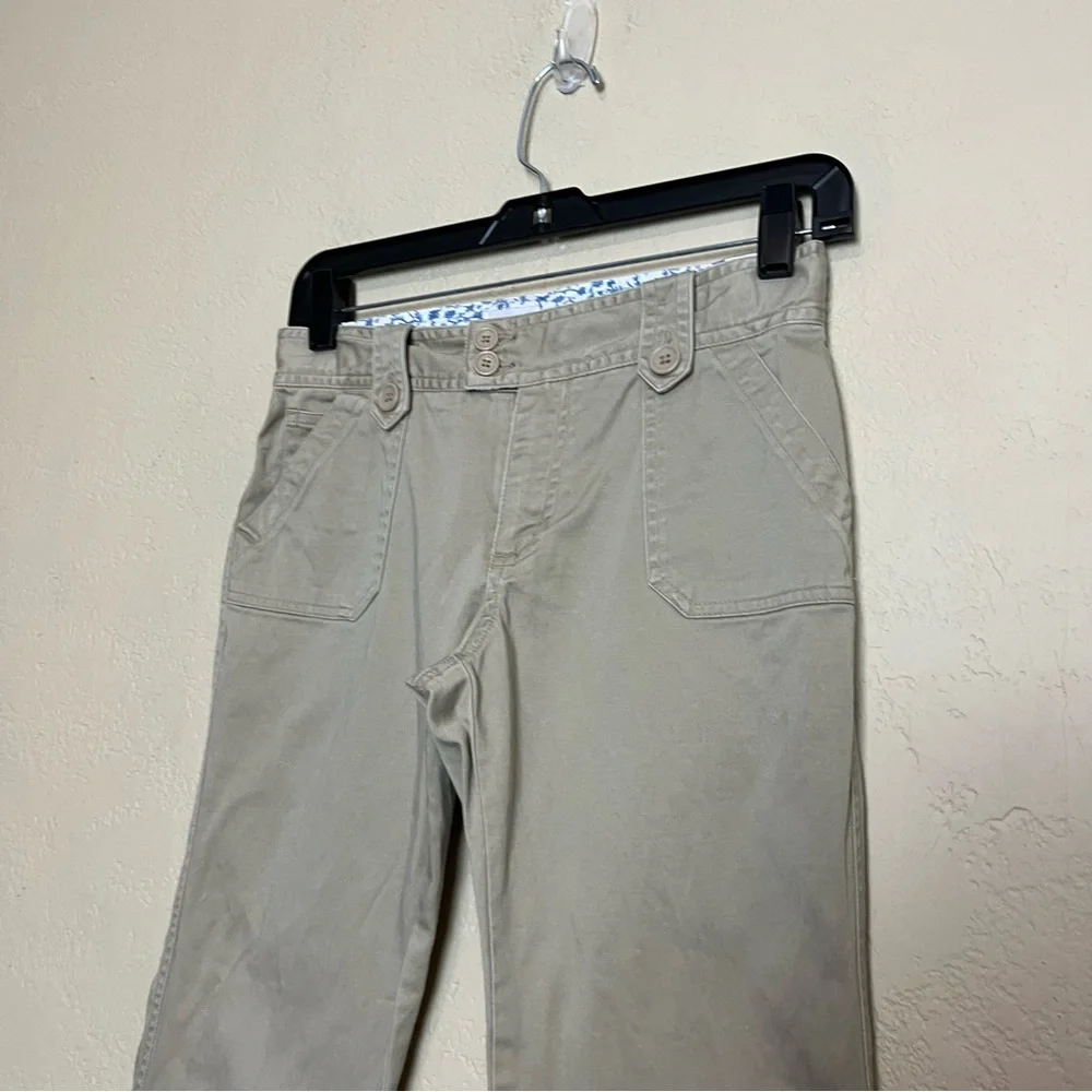 5 for $30 Old navy girl boot cut mid rise uniform pants‎ size 8-1/2